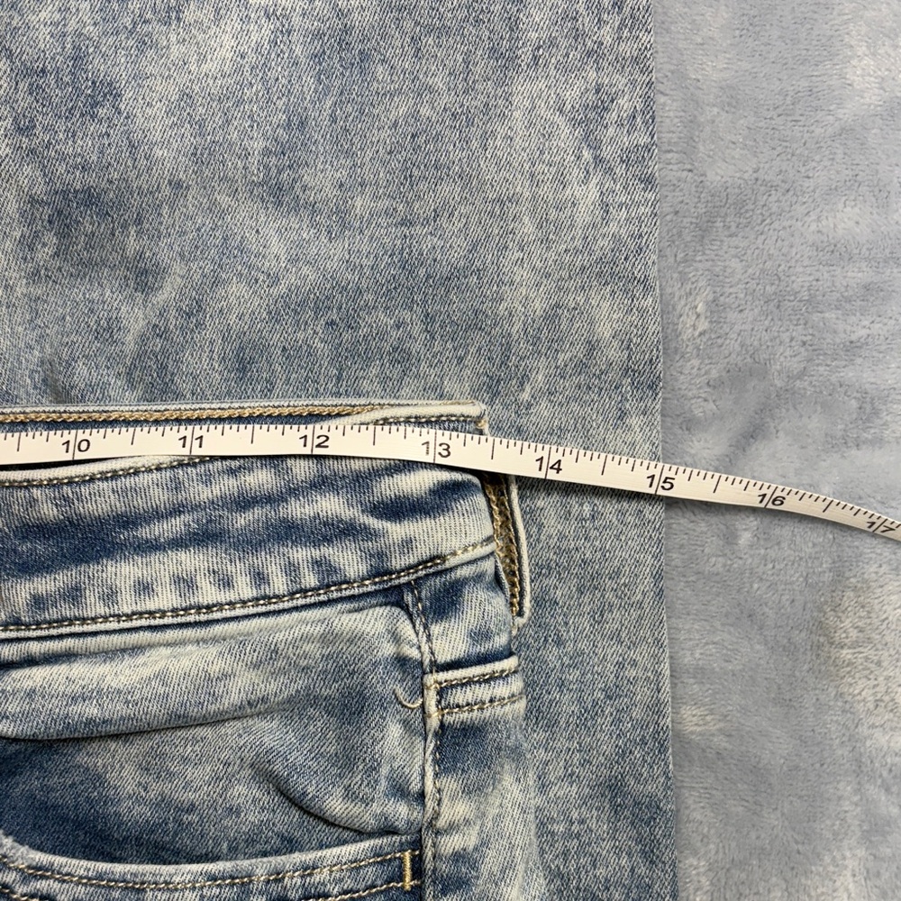American Eagle Highest Rise Jegging Crop Light Blue Jeans - Picture 11 of 14